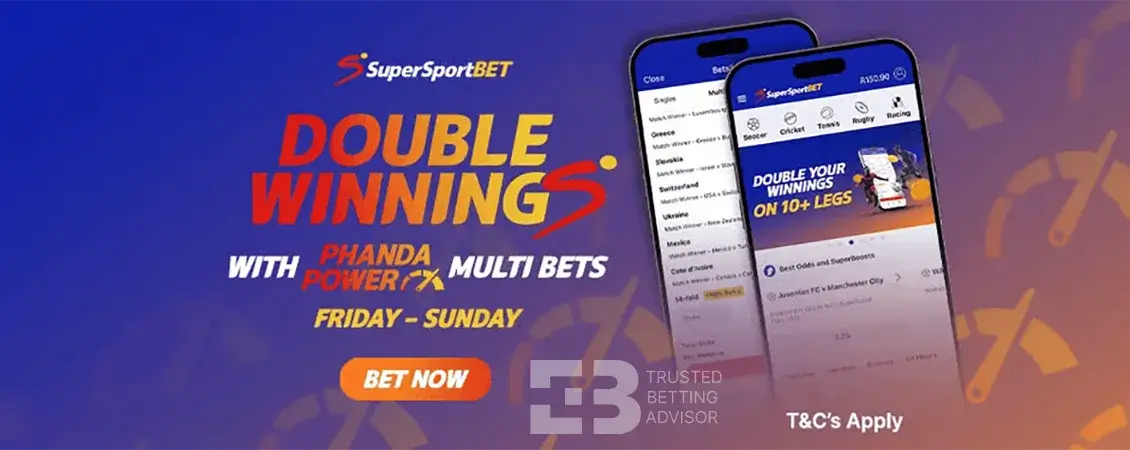 SuperSportBet Double Winnings