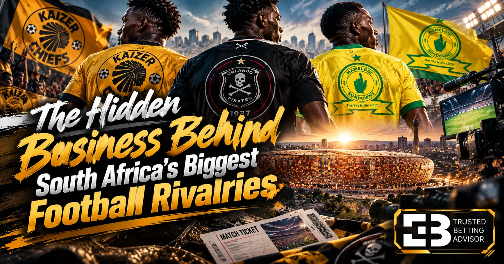 The Hidden Business Behind South Africa’s Biggest Football Rivalries