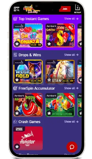 Tic Tac Bets casino app