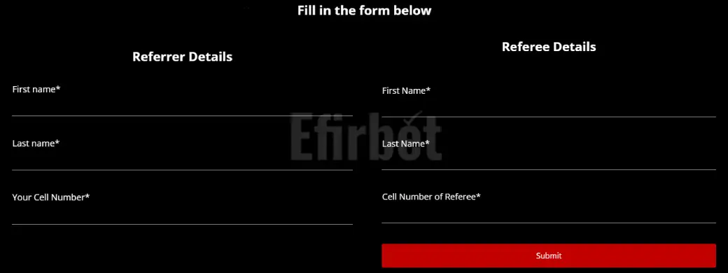 Tic Tac Bets Refer a Friend Form