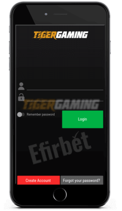 tigergaming ios app poker login page