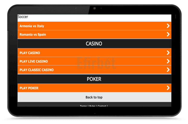 tigergaming mobile website version