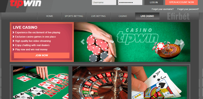 Tipwin live casino
