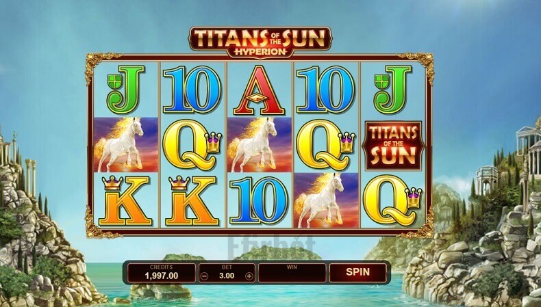 Titans of the Sun Hyperion Online slot game