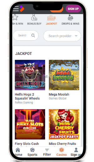 Tonybet mobile app jackpots