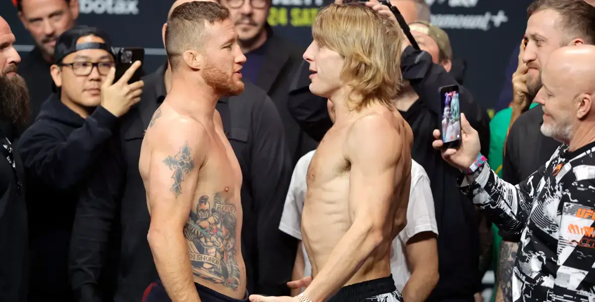UFC 324 Justin Gaethje Vs. Paddy Pimblett