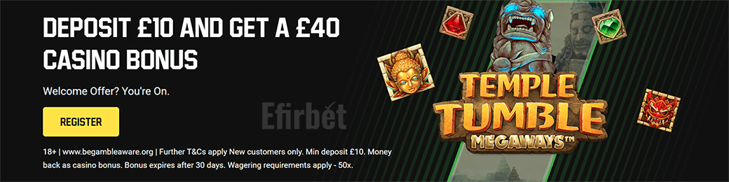 Unibet Casino Welcome Bonus