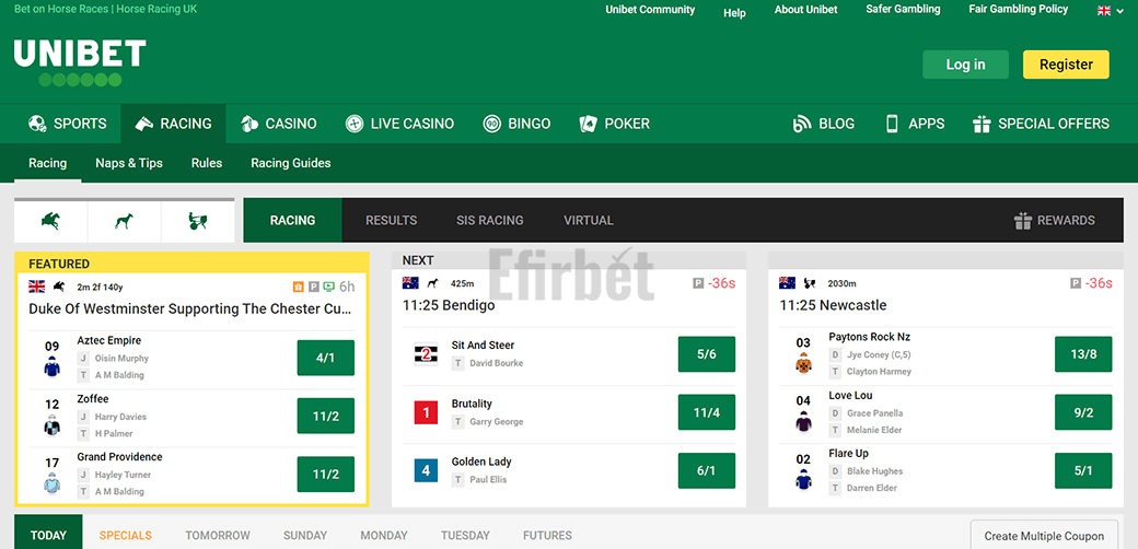 Unibet Horse Racing