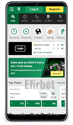 Unibet Mobile App