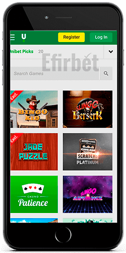 Unibet mobile casino games for iOS