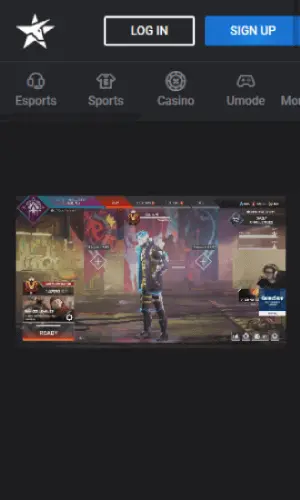 Unikrn mobile screenshot