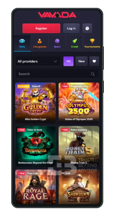 Vavada App Android Casino Games
