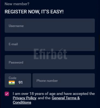 Vbet Registration Form Promo Code