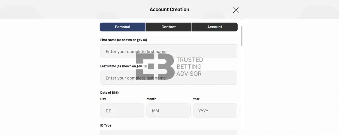 Virgin Bet Registration Form South Africa