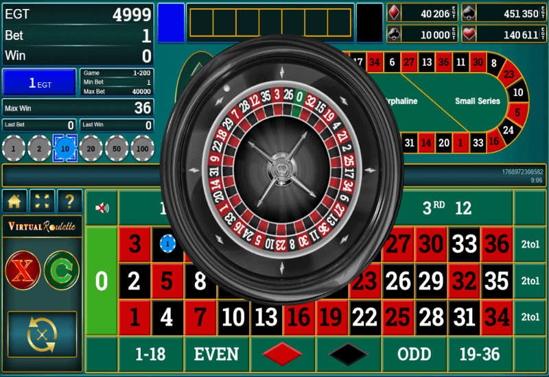 Try Virtual Roulette Now!