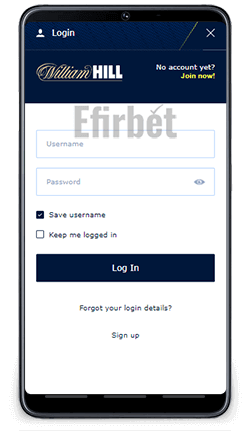 William Hill Mobile Login