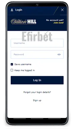 William Hill Mobile Login