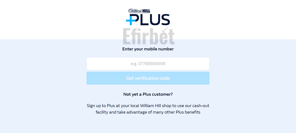 William Hill Plus Login