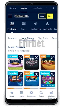 William Hill Vegas App Android