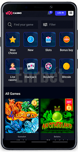 Woo mobile casino