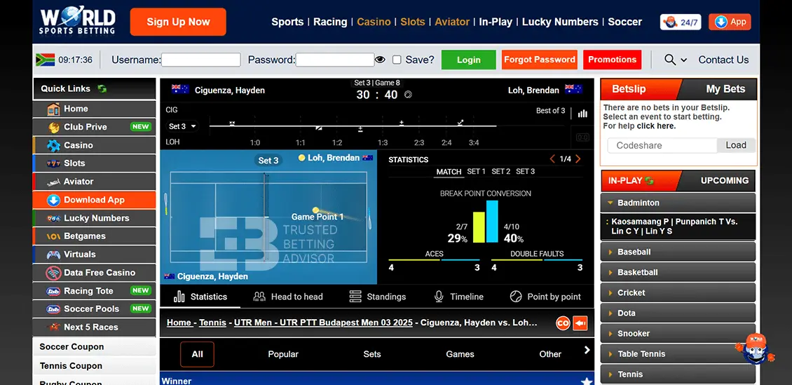 WSB Live Betting