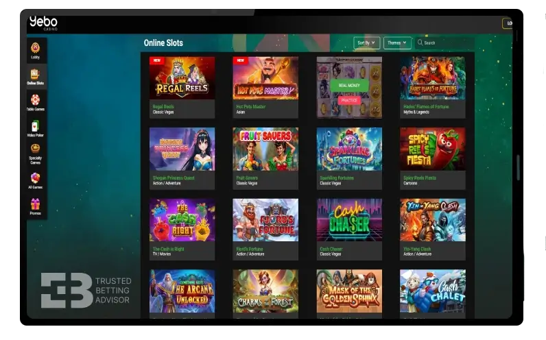 Yebo Casino Mobile Version