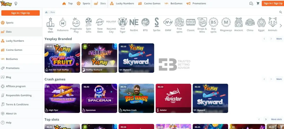 Yesplay Slots