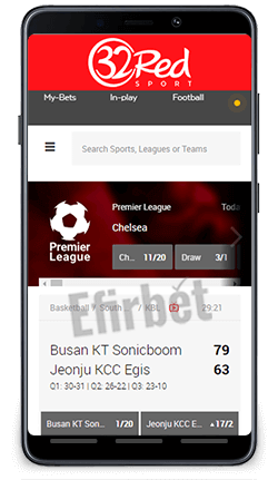 32Red Sportsbook Mobile App