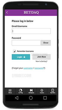 Betdaq App Download