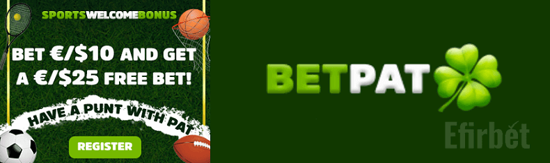 BetPat sports signup offer