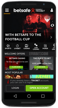 Betsafe Poker App