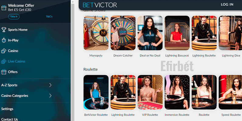 Live chat betvictor