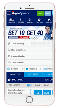 Bet tracker boylesports login