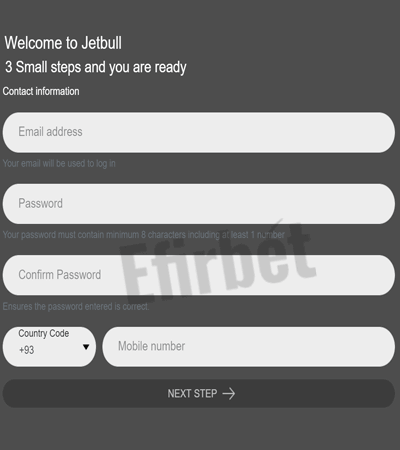 jetbull registration form