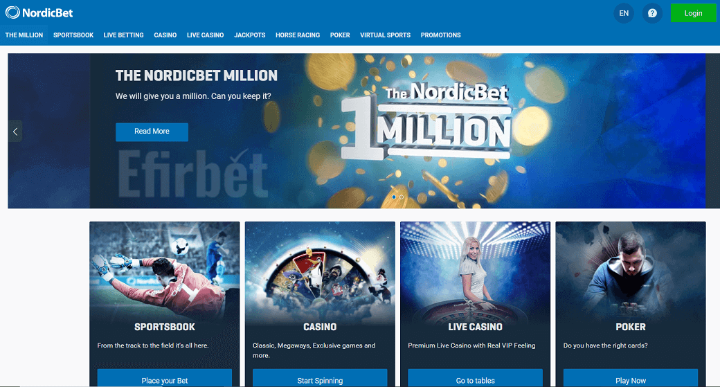 Nordicbet online betting