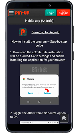 Pin Up Bet Mobile App For Android Ios 21 Download Install Guide