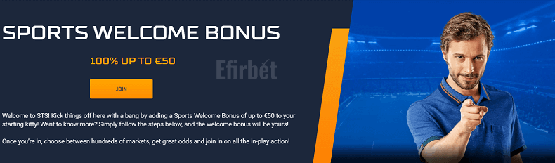 STSBet sports bonus