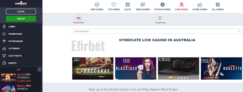 The Power Of syndicate.casino 